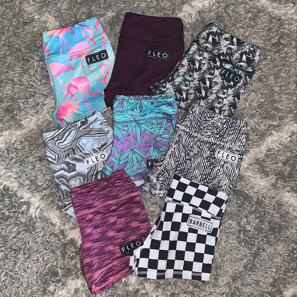 Size Small FLEO shorts bundle